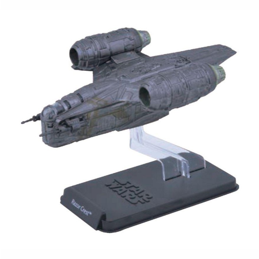 Starwars Razor Crest Mandalorian boba fett Grogu สตาร์วอร์ วัสดเหล็ก ...