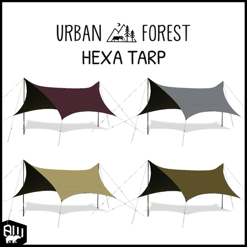 URBAN FOREST - HEXA TARP ‼️พรีออเดอร์‼️ | Shopee Thailand