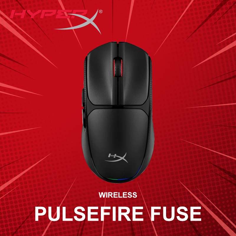 เมาส์เกมมิ่งไร้สาย HyperX Pulsefire Fuse Wireless ประกันศูนย์ 2 ปี ...