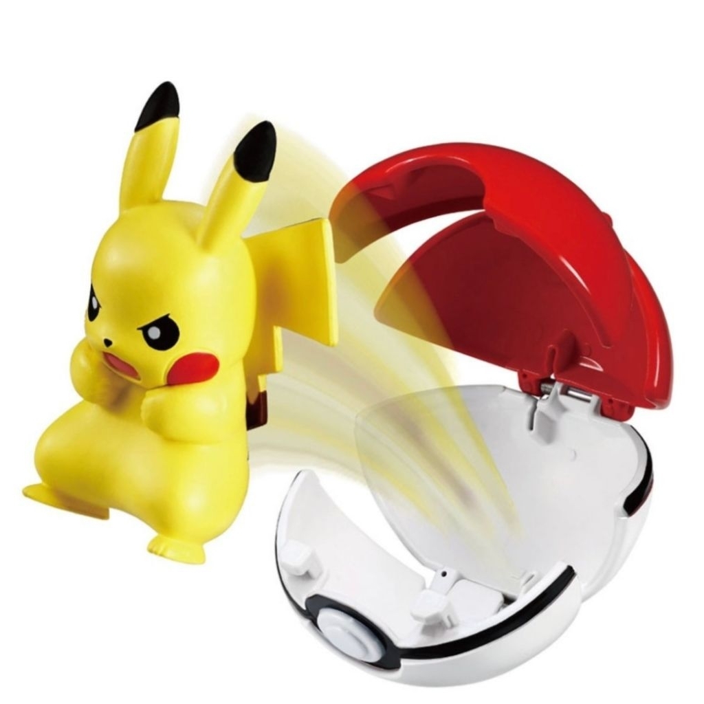 Pokemon Monster Collection Pokedel-z Pikachu (Monster Ball) Moncolle ...