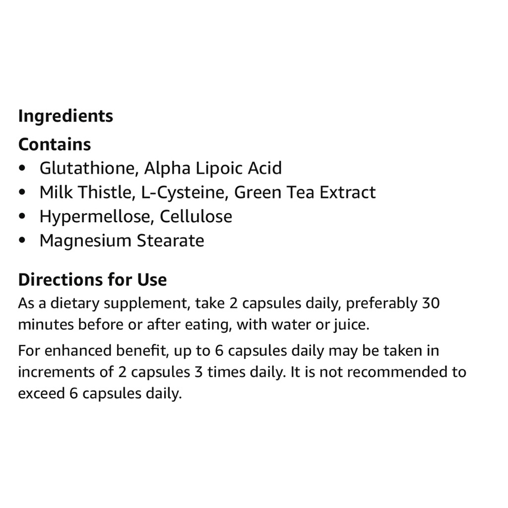 ivory caps glutathione complex 1500 mg ivory caps 1500 mg Glutathione Skin Whitening Pills Complex, 60 Capsules