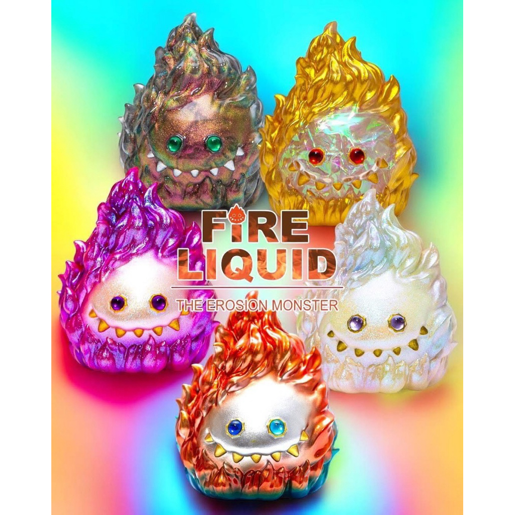 💥พร้อมส่ง ของใหม่💥INSTINCTOY - FIRE LIQUID SET 5 pcs. / Liquid