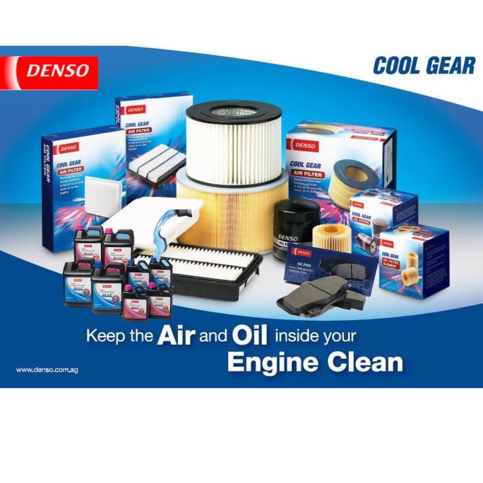 ⭐️DENSO 260300-0121⭐️กรองอากาศ TOYOTA VIGO FORTUNER LNNOVA ปี 2004-2014 ...
