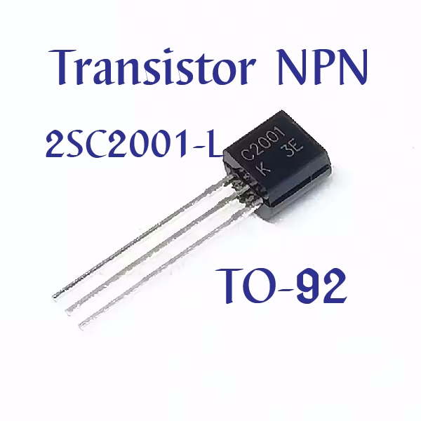 NPN Transistor ทรานซิสเตอร์ ชนิด NPN 2SC2001-L 2SC2001-K 2SC2001 C2001 ...