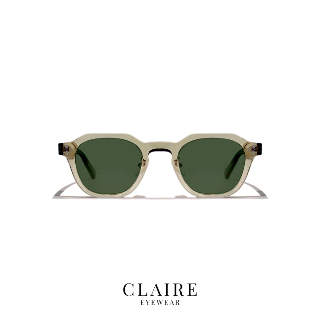 CLAIRE (AR) รุ่น Arvin แว่นตากันแดด ป้องกันรังสียูวี UV400 เลนส์โพลาไรซ์คุณภาพสูง