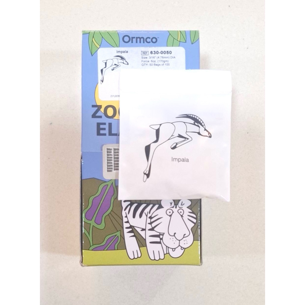 ยางดึงฟัน สำหรับคนจัดฟัน สินค้าแท้ ราคา99 บาทต่อ 1 ซองนะคะ ORMCO ...