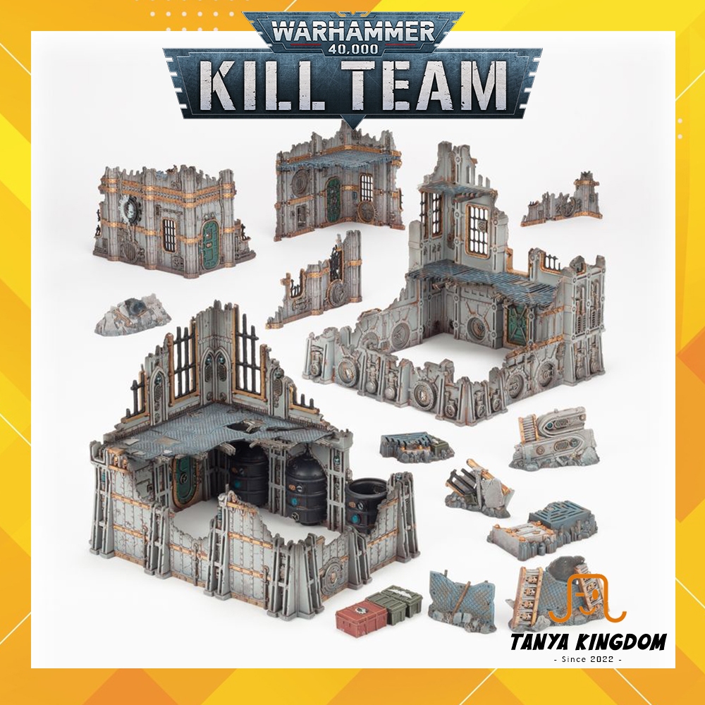 Warhammer 40k Kill Team - Killzone Volkus terrain ฉากจำลอง ฉากเล่นวอร์ ...