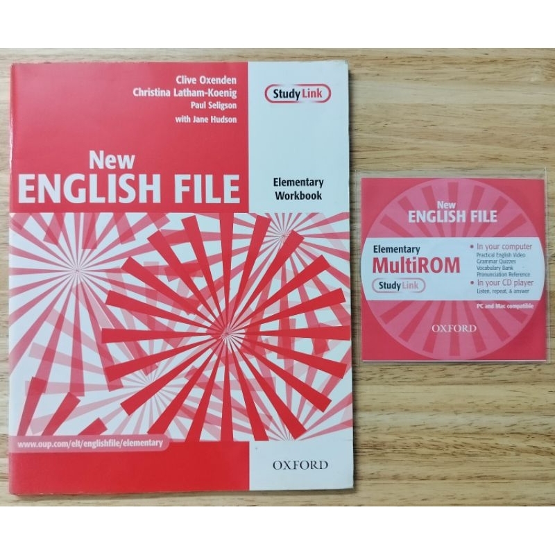 หนังสือภาษาอังกฤษ New English File Elementary : Workbook (P) พร้อมเฉลย ...