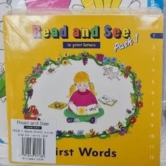 ปกเหลือง Jolly Phonics Read and See, Pack 1 (12 titles) | Shopee