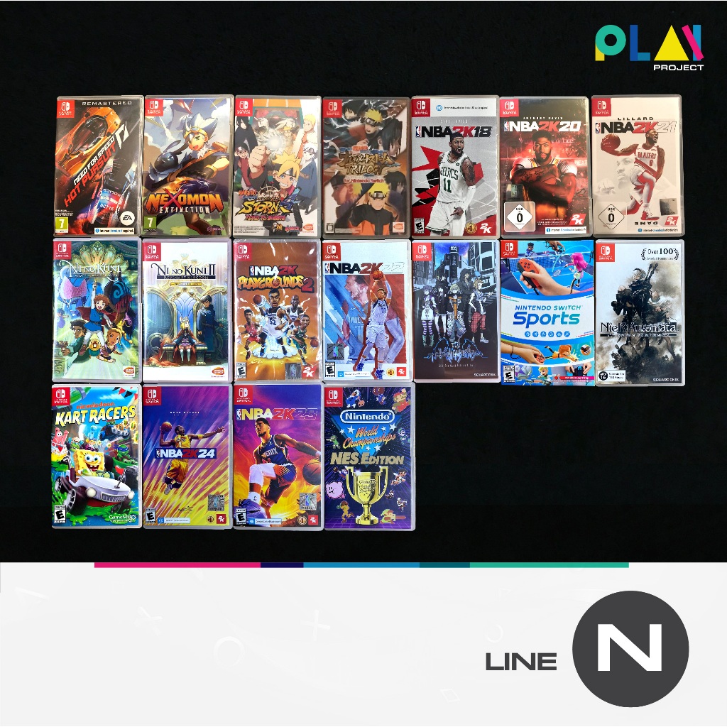 เกม Nintendo Switch มือสอง กว่า 100 เกม (รายชื่อตัวอักษร N )[มือสอง ...