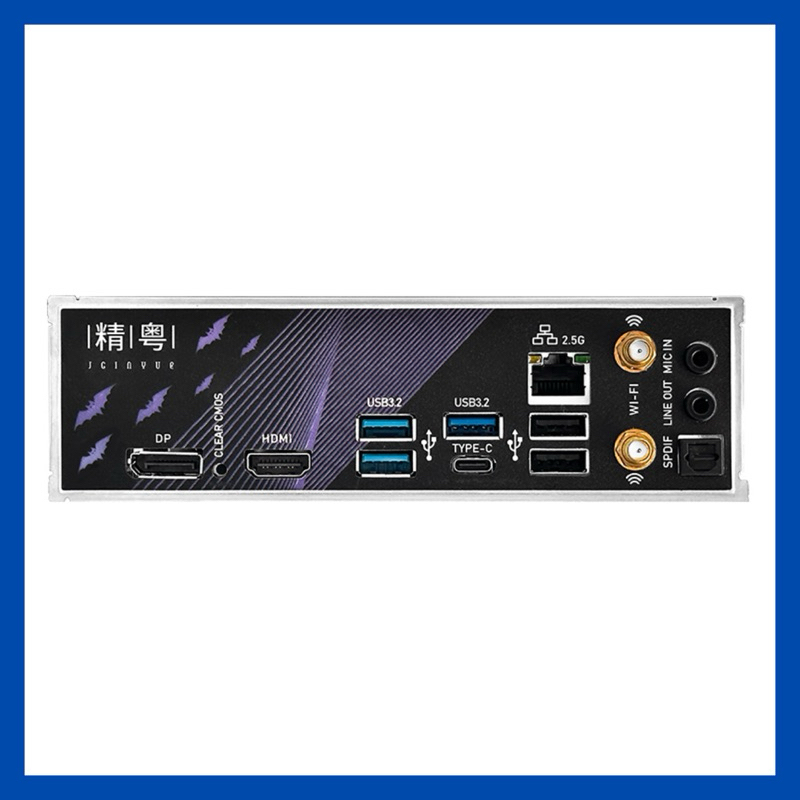 JGINYUE B650I NIGHT DEVIL AM5 ITX ( B650 ITX ) | Shopee Thailand