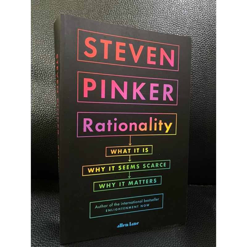 (หนังสือภาษาอังกฤษพร้อมส่ง) STEVEN PINKER Rationality (R1) | Shopee ...