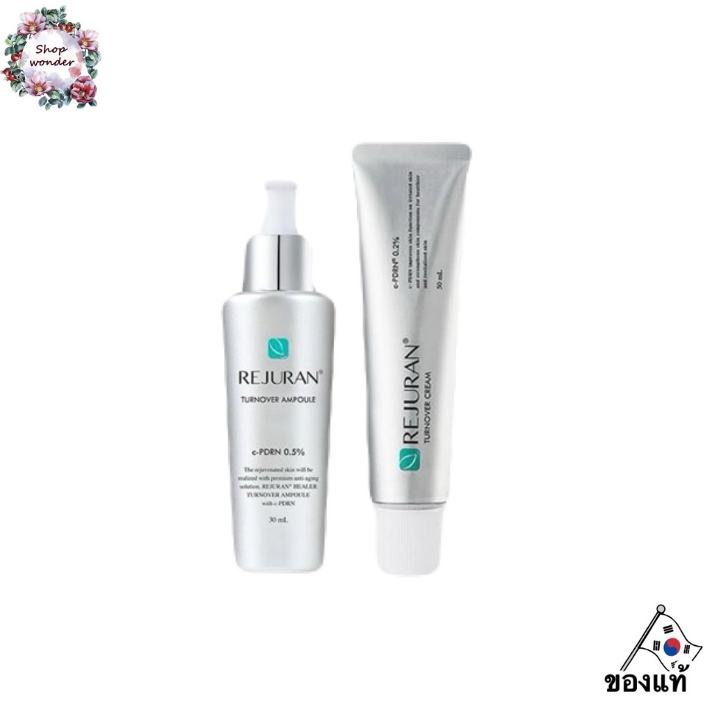 Crème REJURAN Healer Turnover Active 50ml - Renouvellement Peau, Hydratation, SPF 2