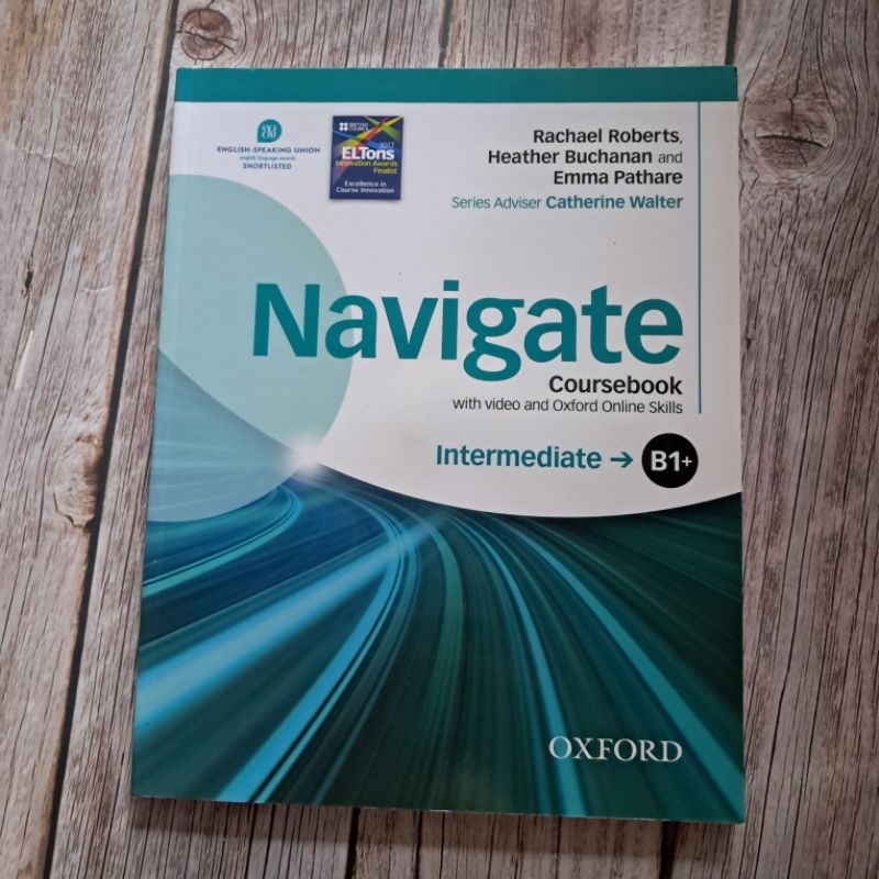 (New)• CEFR B1 • Navigate Coursebook #intermediateWith video and oxford ...