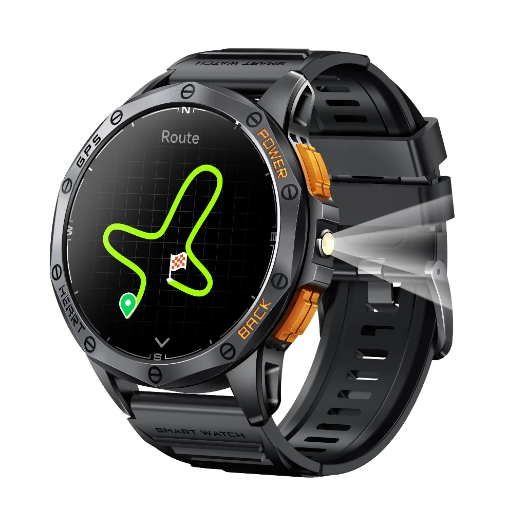 AXON Memo Pro GPS Smart Watch เพื่อสุขภาพ AMOLED 1.43" GPS โทรได้ วัดชีพจร SpO2 รับประกัน 2 ปี