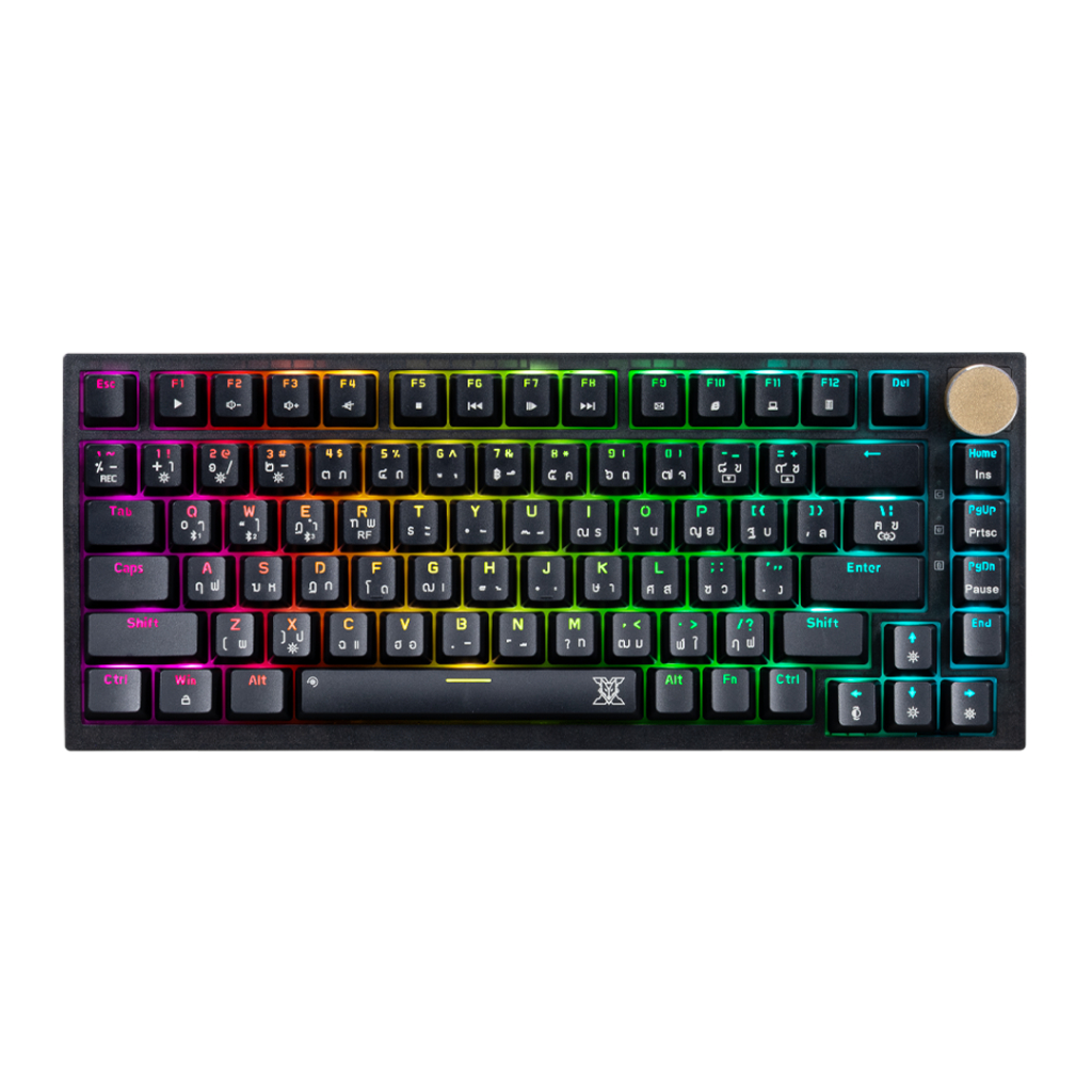 Nubwo Keyboard Wireless (คีย์บอร์ด ไร้สาย) รุ่น Hadrian X34 [ออกใบกำกับ ...