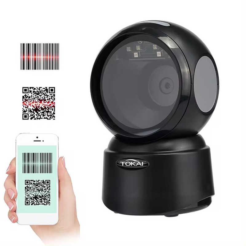 TOKAI เครื่องอ่านสแกนบาร์โค้ด แบบตั้งโต๊ะ 1D&2D QR Code เลเซอร์ Scanner ...