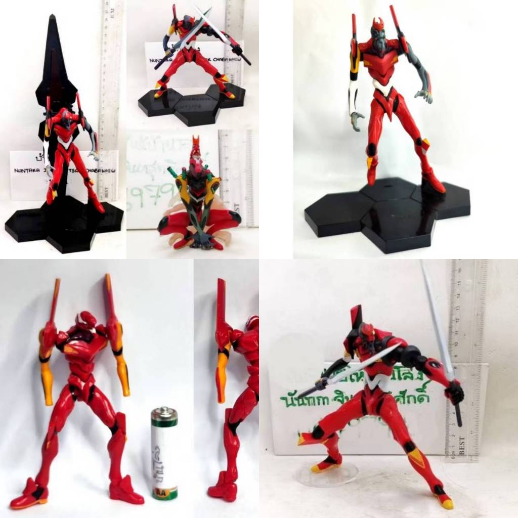 (แท้/มือ2) ⭐ SEGA Evangelion: EVA Unit 02, US Tactics ver. Figure หุ่น ...
