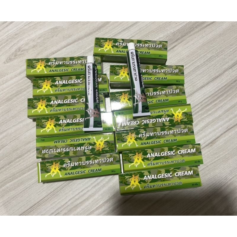 ครีมทาบรรเทาปวด Anagesic cream ครีมทหาร | Shopee Thailand