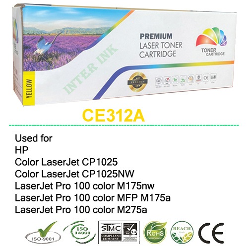 ตลับหมึก LaserJet Pro 100 Color MFP M175a / M275a (CE312A) 126A สี ...