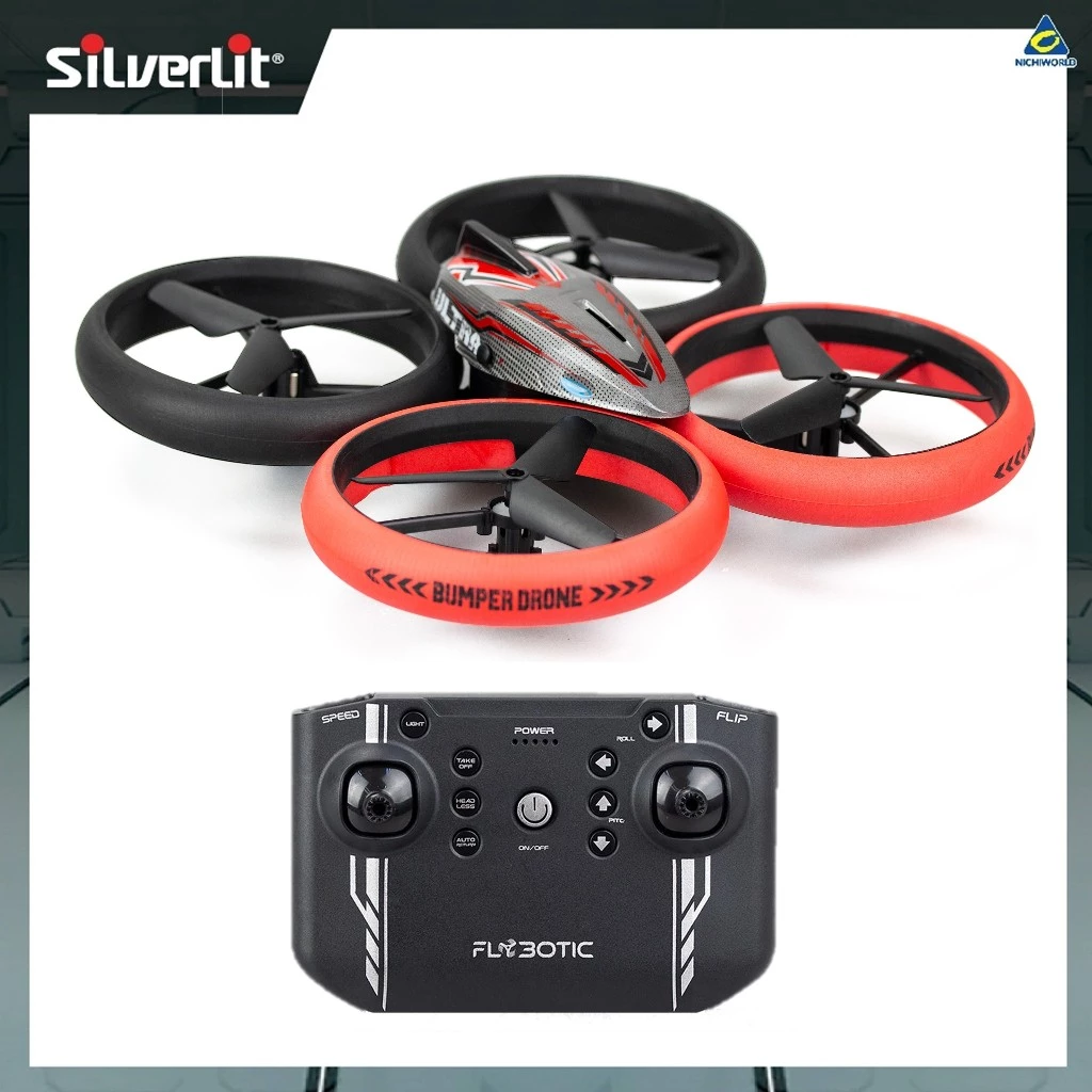 Silverlit Bumper Drone Lite โดรนบังคับ 3 แชนแนล ระบบ 2.4GHz ขึ้น-ลงอัตโนมัติ รุ่น SV84826
