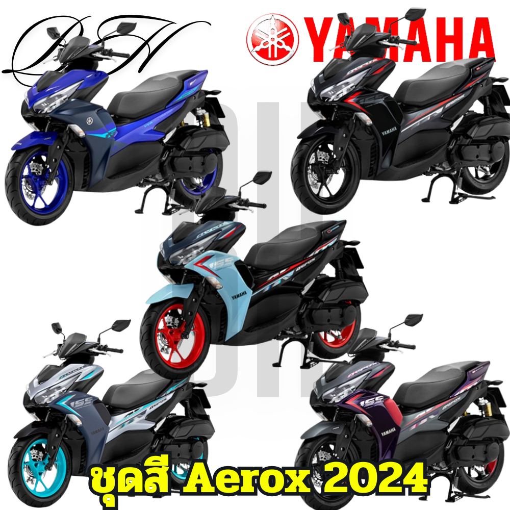 ชุดสี แฟริ่ง เฟรม GDR155-A AEROX BBR สีน้ำเงิน BBRG YAMAHA AEROX 155 ...