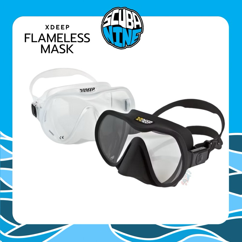 XDEEP Frameless Radical Dive Mask หน้ากากดำน้ำ มี 2 สีดำ และ ใส ...