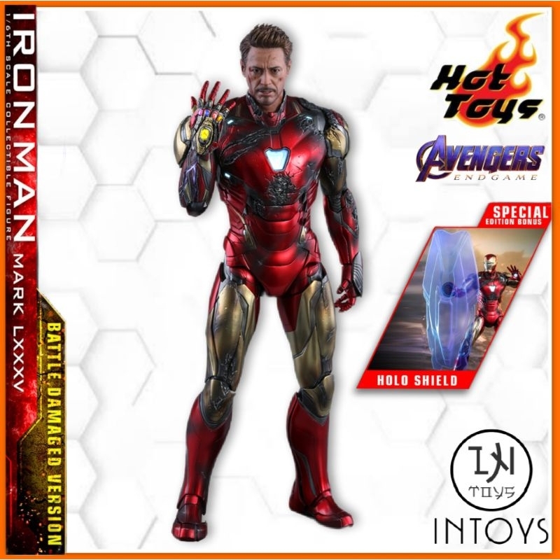 HOT TOYS​ -​ IRON MAN MARK LXXXV / MARK 85 SP ( BATTLE DAMAGED