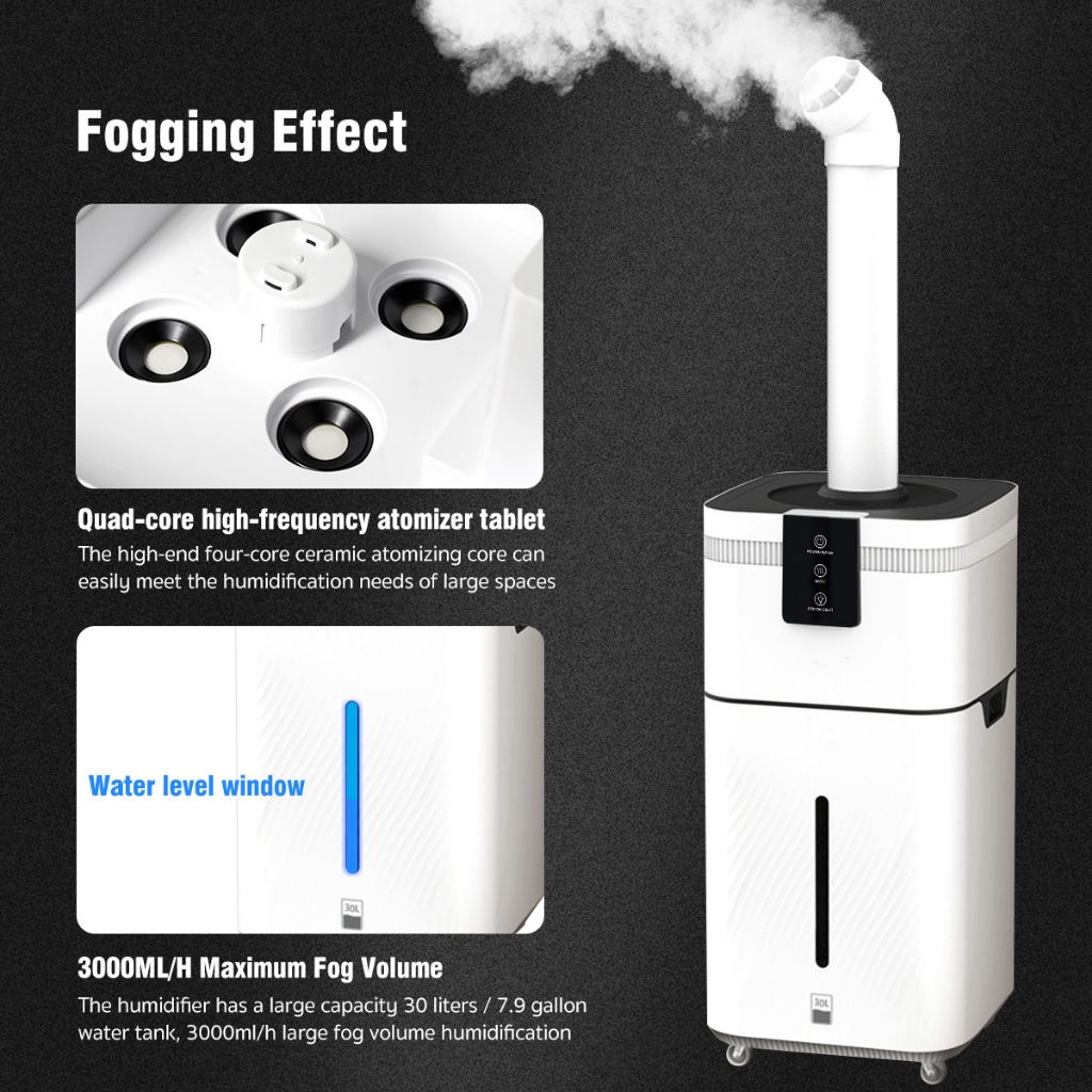 Humidifiers เครื่องทำให้ชื้น Green house เครื่องเพิ่มความชื้น ในอากาศ ...