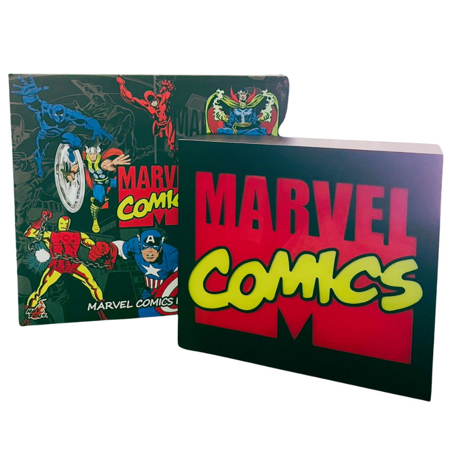 Hot Toys Marvel Comics Light Box - กล่องไฟโลโก้มาร์เวล พร้อมสาย USB ...