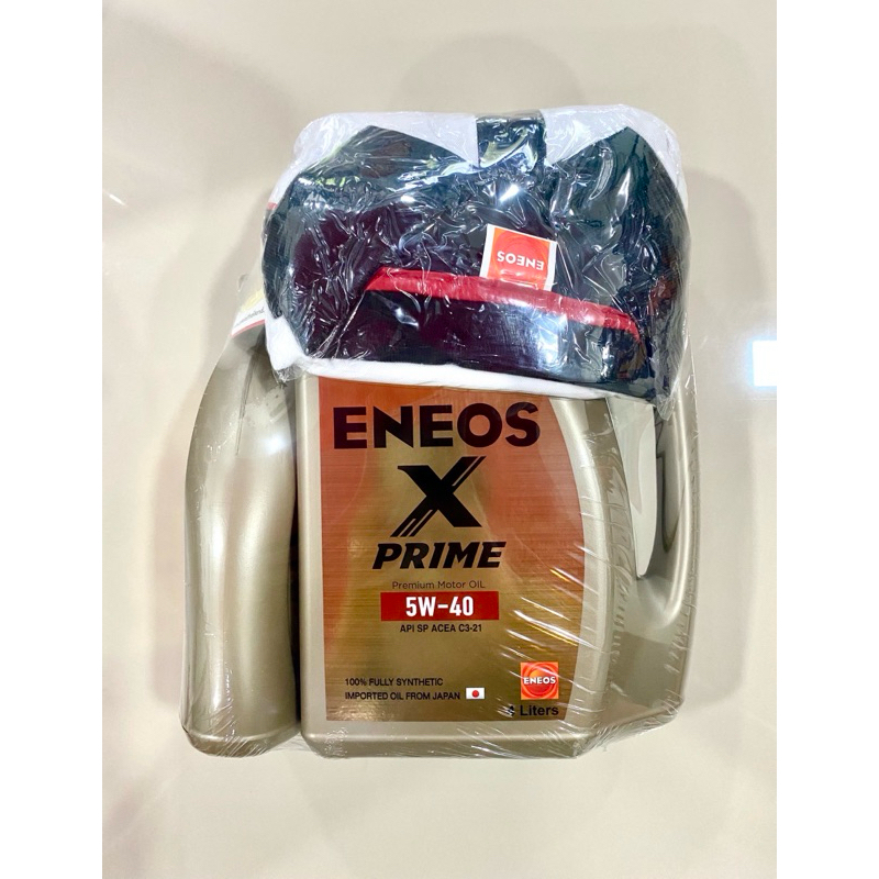 ENEOS X PRIME 5W-40 Premium Fully Synthetic นำเข้าจากประเทศญีปุ่น