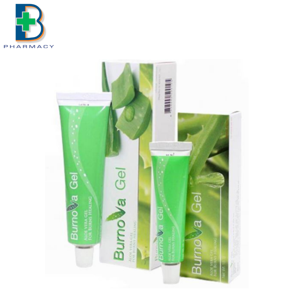 Burnova Gel เบอโนว่า เจลว่านหางจระเข้ ขนาด 15กรัม / 35 กรัม | Shopee ...