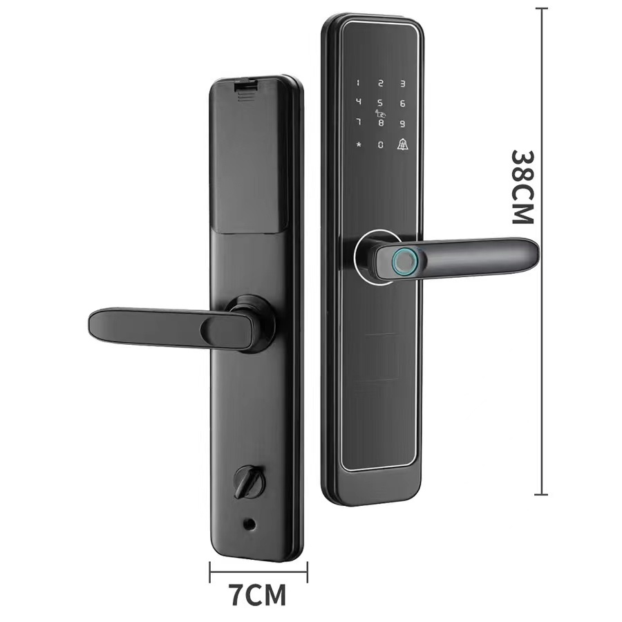 T1 Digital Door lock สมาร์ท ล็อค กลอนประตูดิจิตอล smartlock มือจับประตู ...