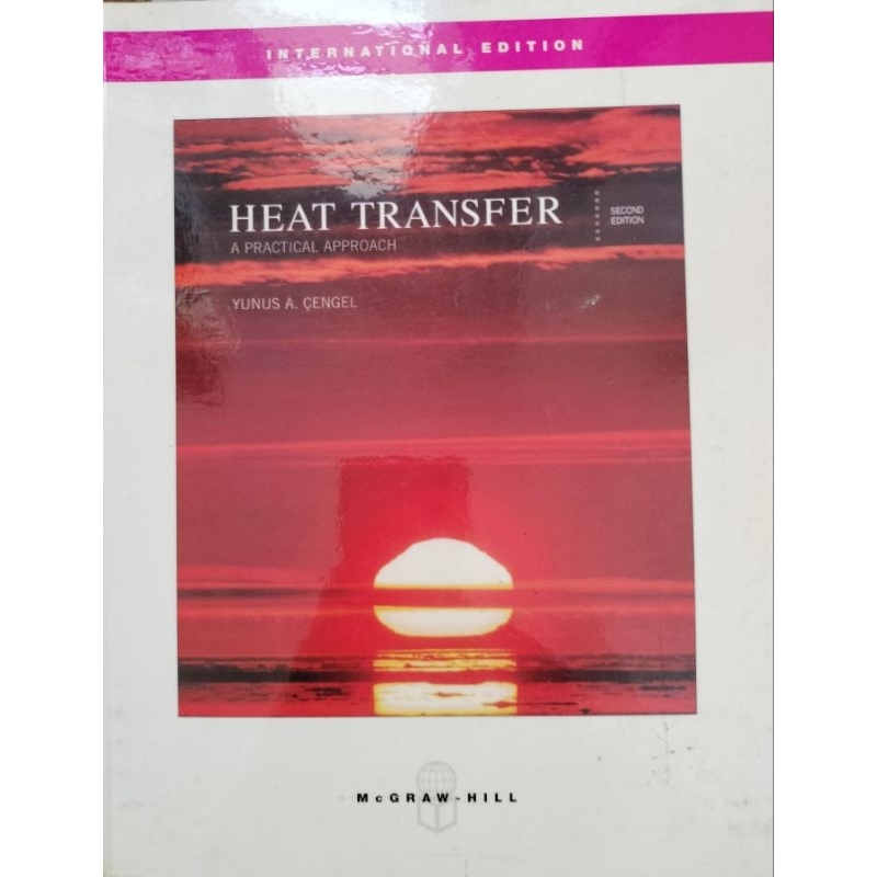 Heat Transfer A Practical Approach Yunus A. Cengel หนังสือภาษาอังกฤษ ...