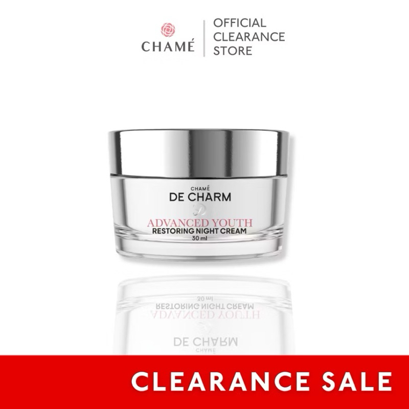 แท้100% DE CHARM ADVANCED YOUTH RESTORING NIGHT CREAM เดอ ชาร์ม ...