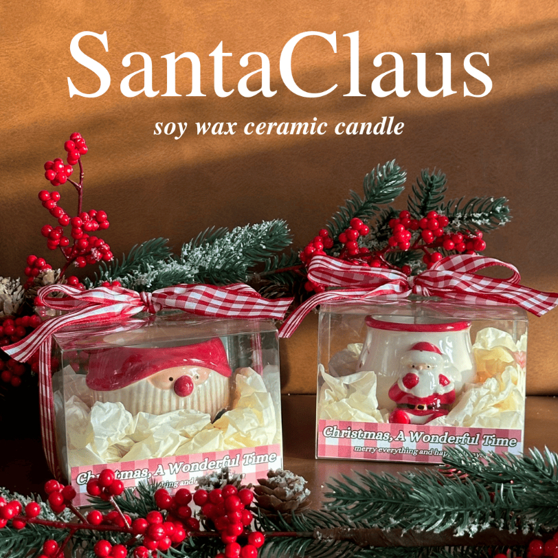 Melty.diary - Santa Ceramic Candle เทียนหอมซานต้าในถ้วยเซรามิก เทียนหอม ...