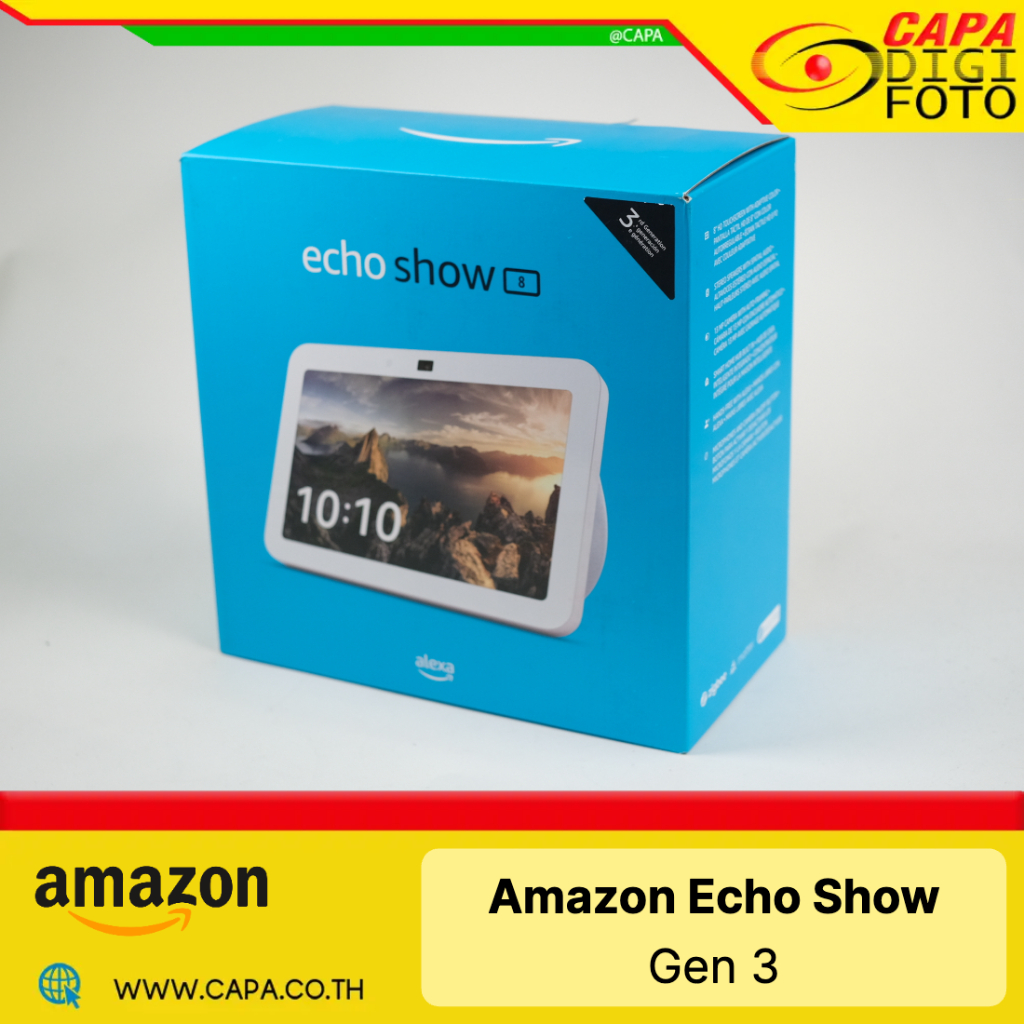 Amazon Echo Show 8 Gen 3 Smart Home speaker with touchscreen display ...
