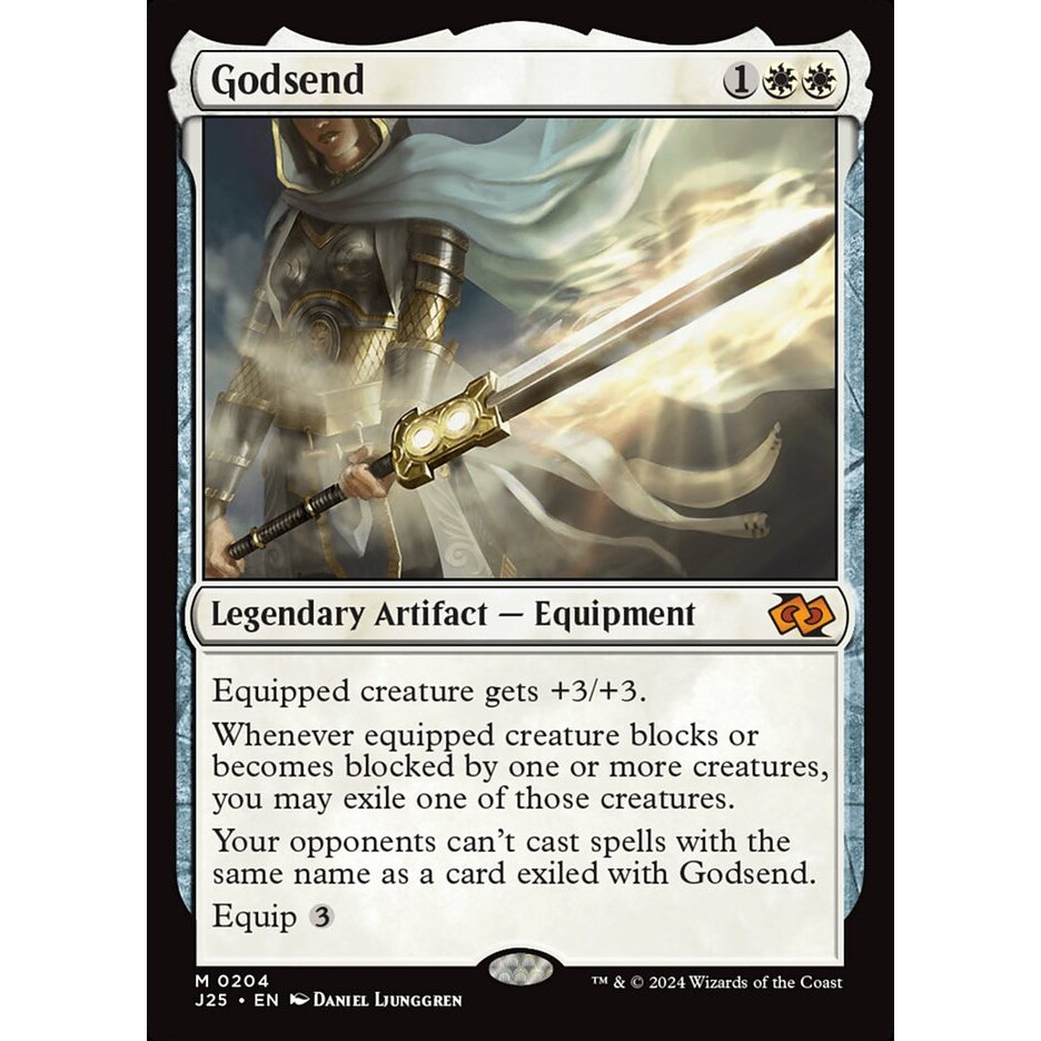 Godsend J25 Foundations Jumpstart การ์ด Magic the Gathering [MTG] ของ ...