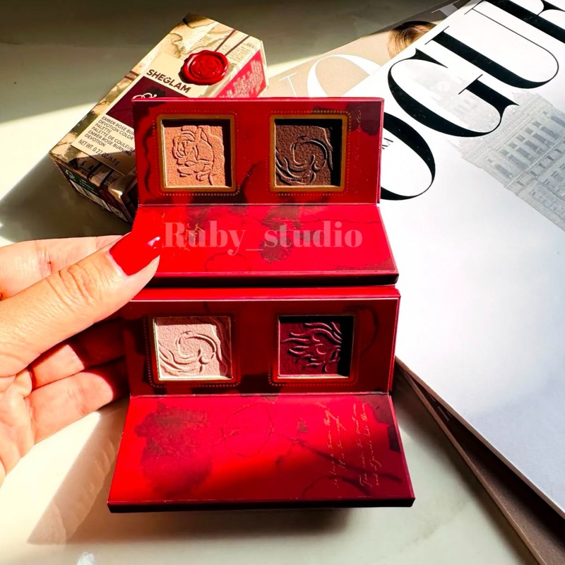 พร้อมส่ง!! Ember Rose พาเลท 4 สี Sheglam New collection | Shopee Thailand