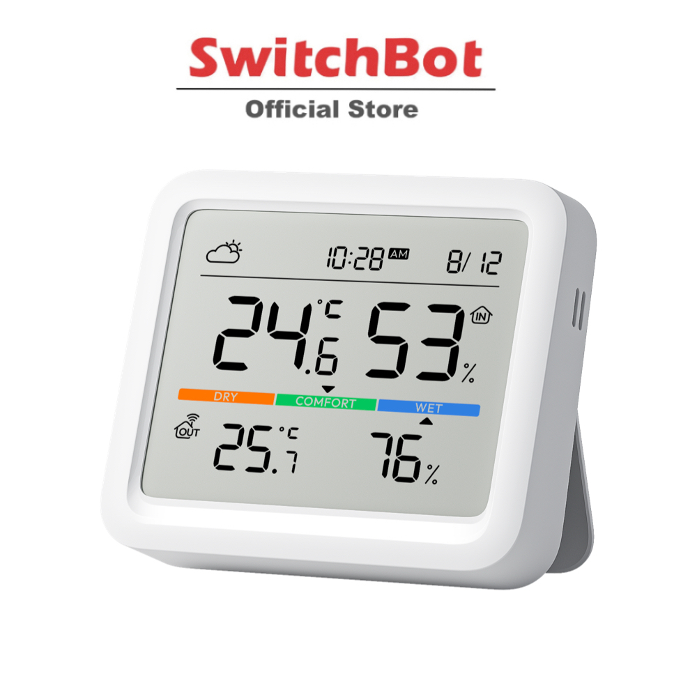 SwitchBot Meter Pro หน้าจอแสดงผลอเนกประสงค์ | Shopee Thailand