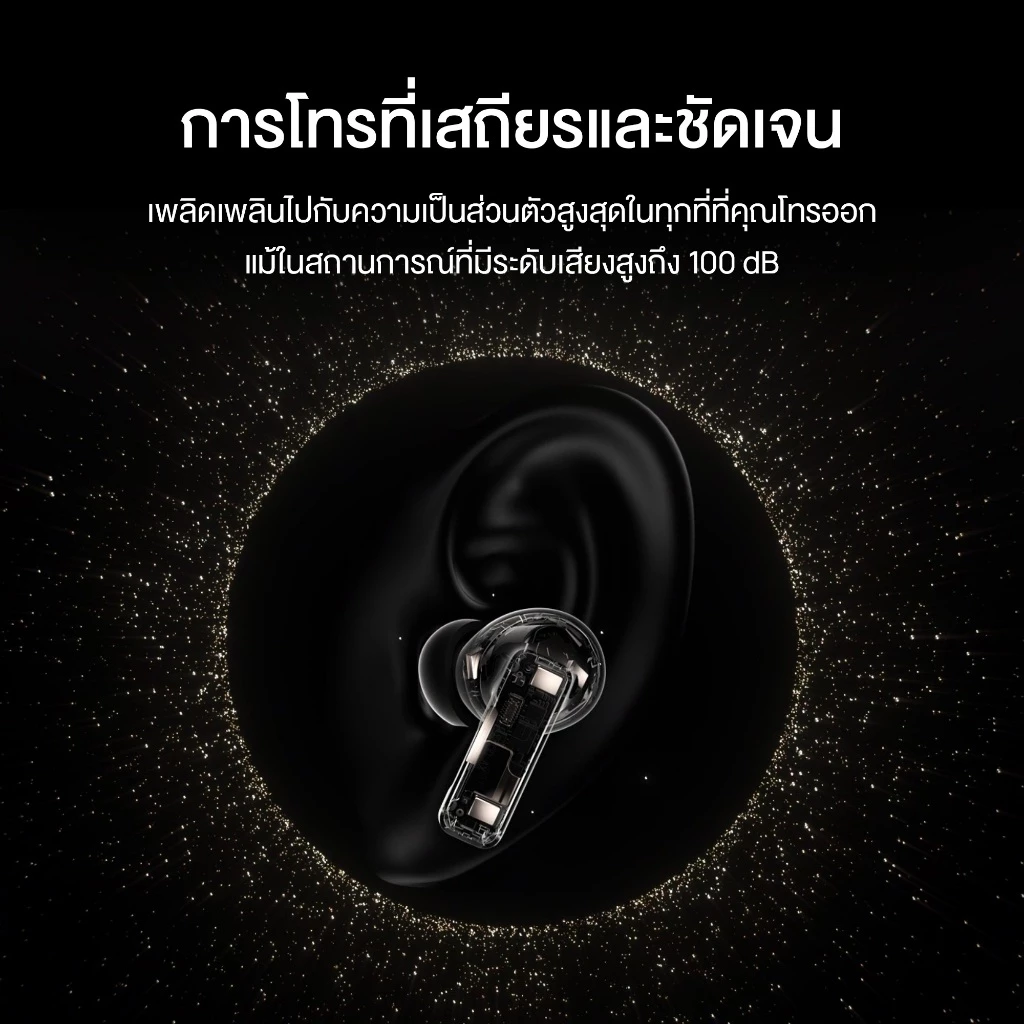HUAWEI FreeBuds Pro 4 หูฟังBluetooth 5.3 เสียงที่แท้จริงของไดรเวอร์คู่ การโทรที่เสถียรและชัดเจน