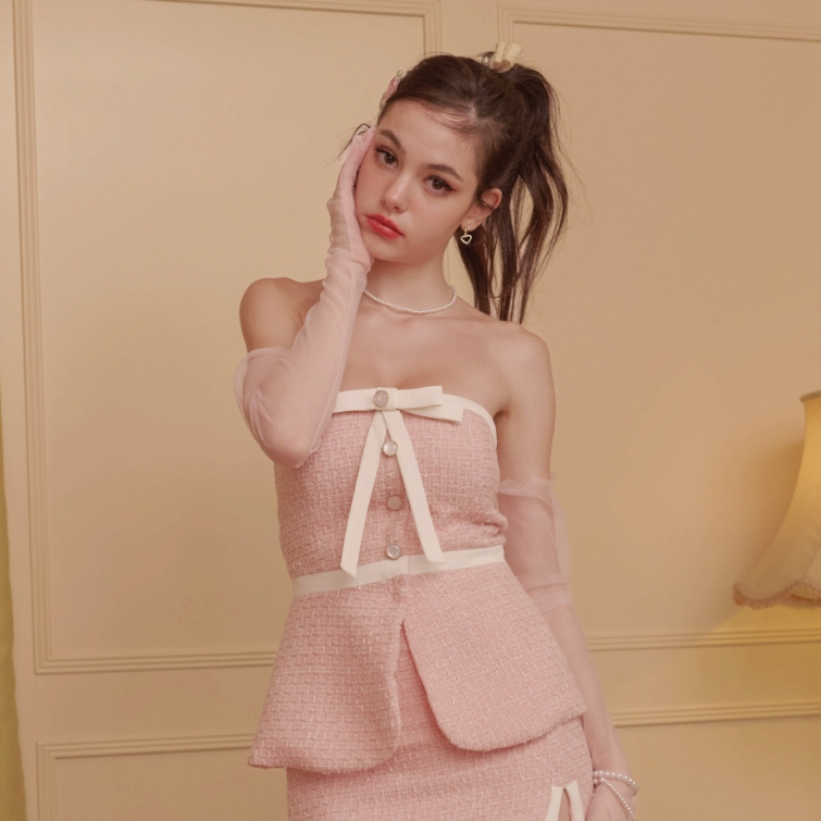 Coletta Audrey Set (Pink) | Shopee Thailand