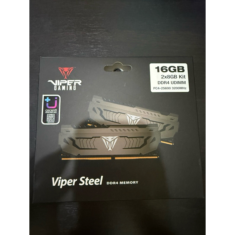 ส่งต่อ Patriot viper steel ddr4 16gb(8*2) มือสอง | Shopee Thailand