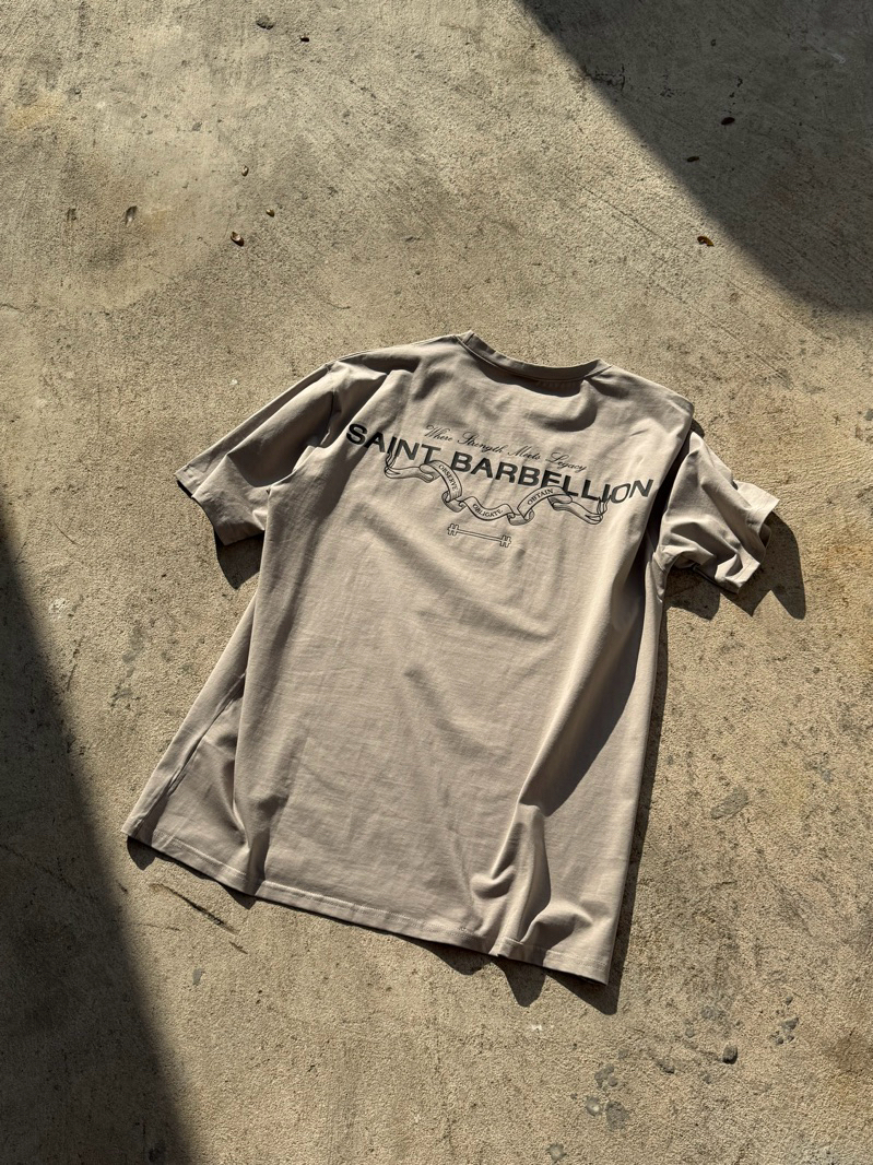 Saint Barbellion เสื้อออกกำลังกาย Semi-Oversize Gym T-Shirt ผ้า Cotton ...