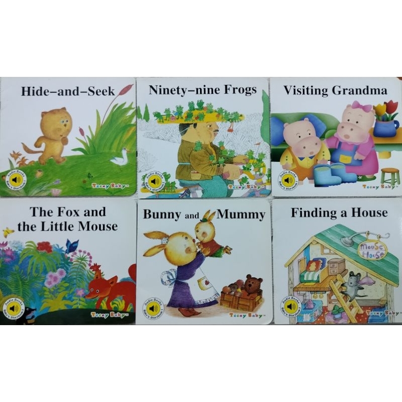 หนังสืออ่านภาษาอังกฤษ Baby Story book +ไฟล์เสียง ขายยกชุด 6เล่ม ...