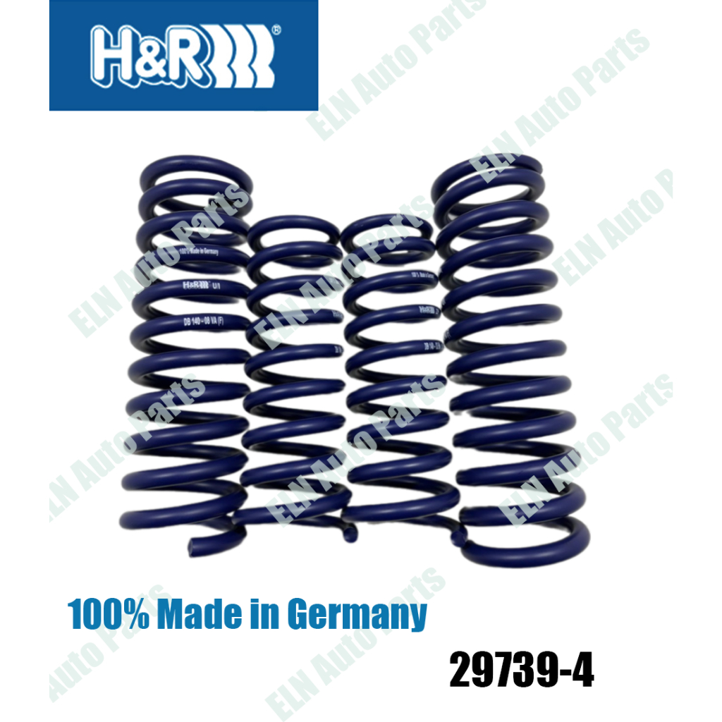 H&R สปริงโหลด (lowering spring) เบนซ์ BENZ S-class W140 6+8 cyl.Sal+ ...