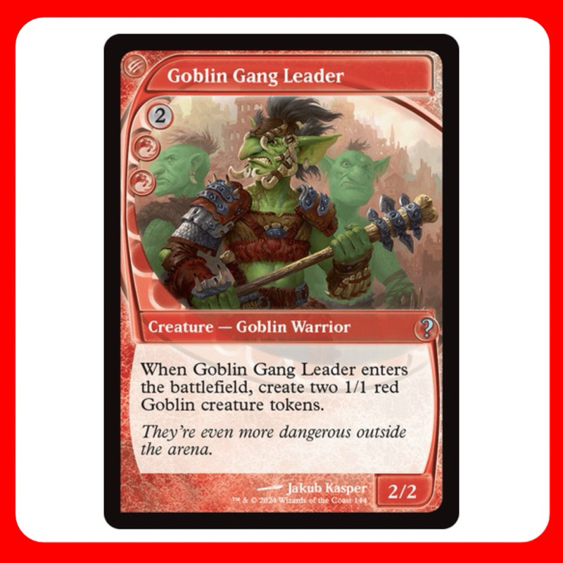 [MTG] Goblin Gang Leader [MB2] [RED] [UNCOM] [NORMAL] [ENG] (การ์ดเมจิค ...