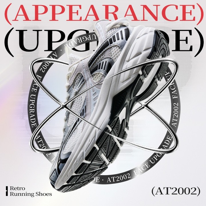 ANTA AT2002 Y2K Men Vintage Running Shoes 9124D5502 Official Store — รองเท้ากีฬา แบรนด์ Anta ของแท้ 100% เช็คราคาจาก Shopee Lazada thumbnail 2
