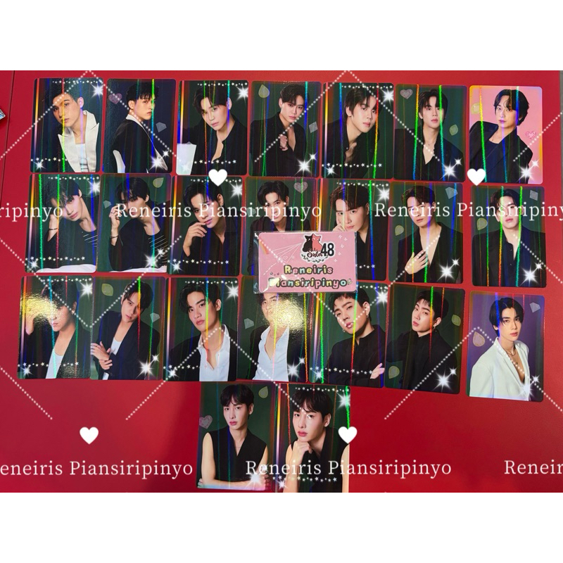 1) ของสะสม Black in color Collectible Random card GMMTV Official