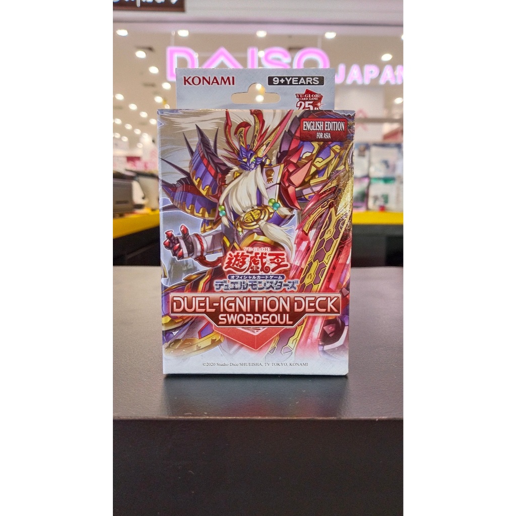 Thẻ bài Yugioh Duel Ignition Deck - Swordsoul (Asian English